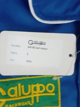 Traje de Karting Azul Galluppo