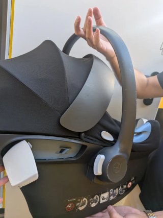 Silla coche Cybex Aton M i-Size Grupo 0