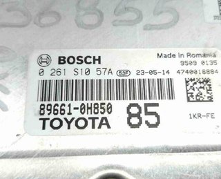 Toyota 0261s1057a 896610h850 centralita aygo