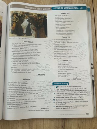 Literatura universal, 1 Bachillerato Oxford