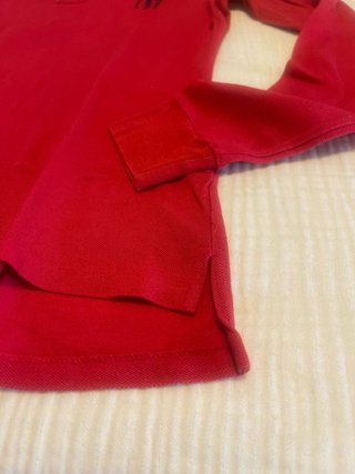 Polo Ralph Lauren Manga Larga Rojo Talla M