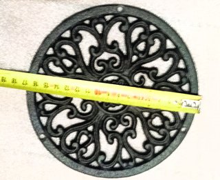 2 Rejillas decorativas redondas
