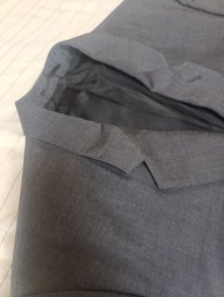 Chaqueta de traje gris hombre