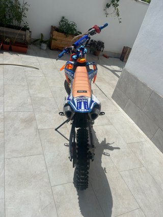 Rebelmaster Tornado 160cc Motocross Azul/Naranja