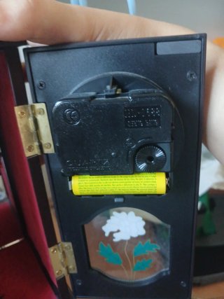 Joyero grande con reloj y cajones