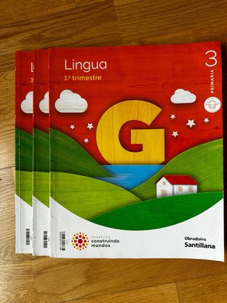 Lote libros de texto 3º de primaria