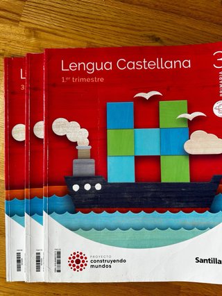 Lote libros de texto 3º de primaria