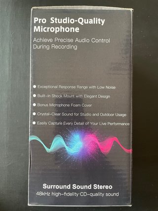 Micrófono Zealsound Beige