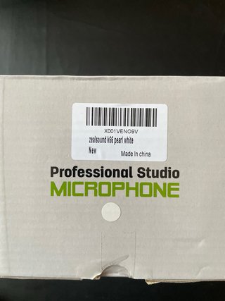 Micrófono Zealsound Beige