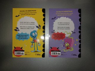 Libros: Aprende a leer Escuela de Monstruos, 4 y 5