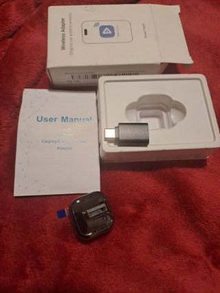Adaptador CarPlay y Android Auto Inalámbrico