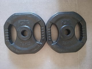 2 Pesas Body Pump 2.5 kg