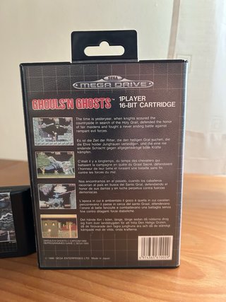 Ghouls'n Ghosts Megadrive sin manual