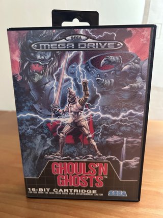 Ghouls'n Ghosts Megadrive sin manual