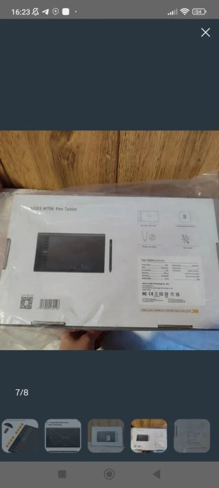 Oferta❤️Tableta Gráfica UGEE M708 Sin Abrir