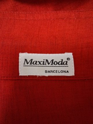 Blusa Mari Moda Talla Grande Burdeos