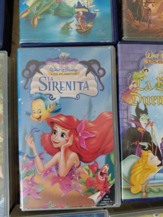 Películas Disney VHS Clásicos (Español)