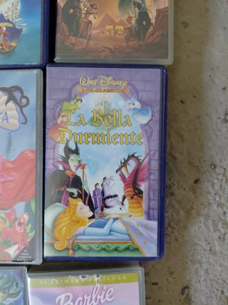 Películas Disney VHS Clásicos (Español)