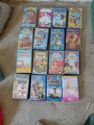 Películas Disney VHS Clásicos (Español)
