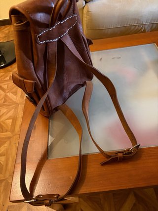 Cazadora piel de vaca marrón