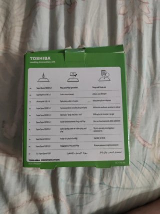 Disco Duro Externo Toshiba 3TB USB 3.0 .