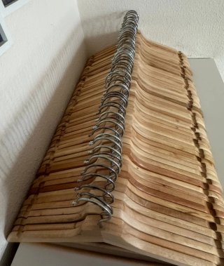 58  Perchas Madera Ikea Buen Estado