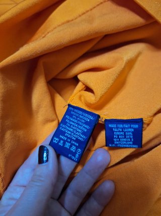 Vestito estivo Ralph Lauren arancione
