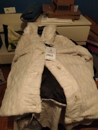 Chaqueta mujer blanca talla 46
