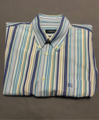 Camisa Burberry Rayas Talla M/L