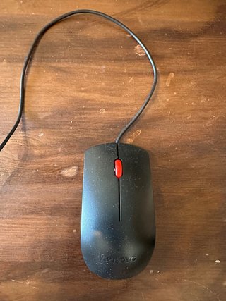 Ratón Lenovo USB Negro