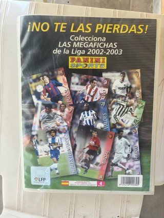 Colección cromos LFP Real Madrid 02-03