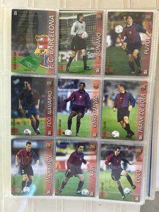 Colección cromos LFP Real Madrid 02-03