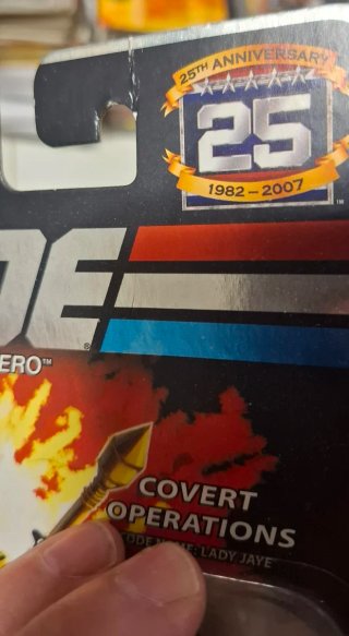 Lote 3 Figuras G.I. Joe 25th Aniversario Hasbro