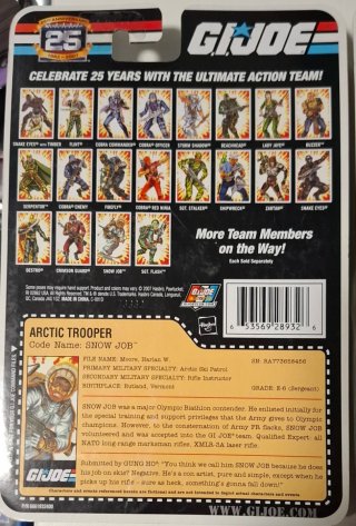 Lote 3 Figuras G.I. Joe 25th Aniversario Hasbro