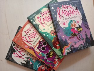 Ana Kadabra, los cuatro primeros libros en español