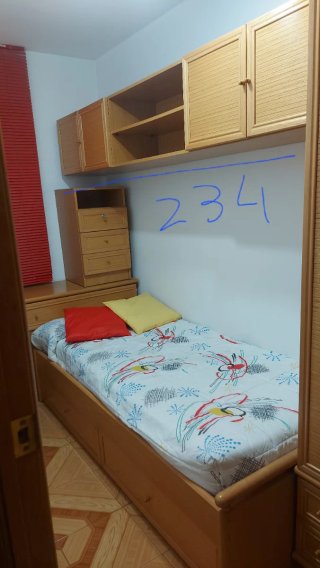 Mueble de habitación individual.