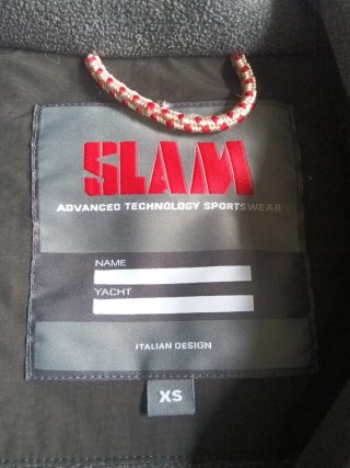 Cazadora náutica SLAM negra