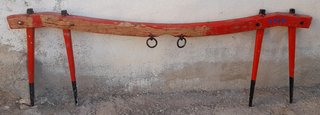 Yugo de mulas antiguo doble tiro