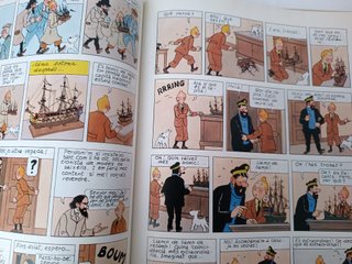 Comics Tintin Tapa dura