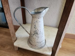 Lavabo antiguo madera y cerámica