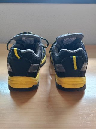 Zapatos de trabajo WORK FIT mujer negros y amarill