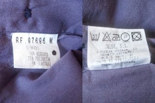 Camisa morada de manga larga
