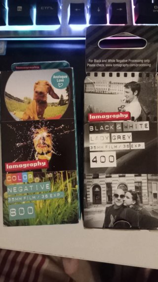 Pack 2 carretes Lomography Color