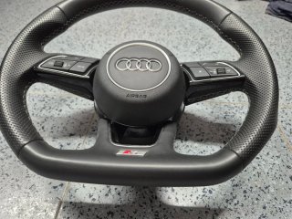 Volante Audi S Line achantado Negro para audi A 3