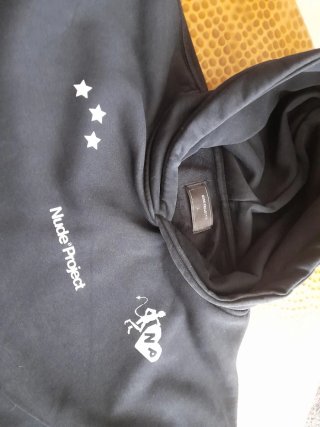 Sudadera Nude Project Negra talla L
