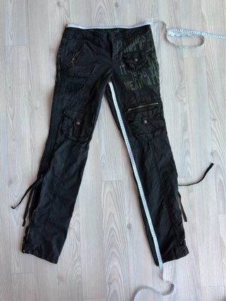Pantalón Desigual cargo Vintage Años 2000 Talla 38
