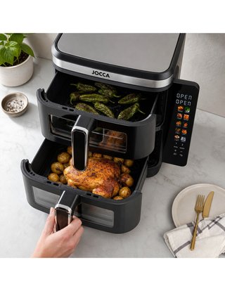 NUEVA - Freidora de Aire Digital Dual 11L - JOCCA