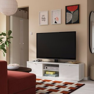 Mueble TV BYÅS Ikea Blanco