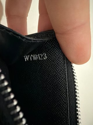 Portafoglio Louis Vuitton Nero/Grigio