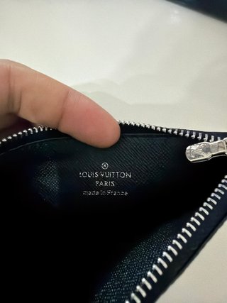 Portafoglio Louis Vuitton Nero/Grigio